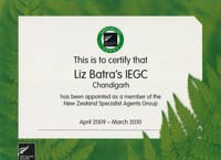 New Zeland Liz Batra's iegc chandiagrh