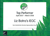New ZelandTop Performer 2007-2008
